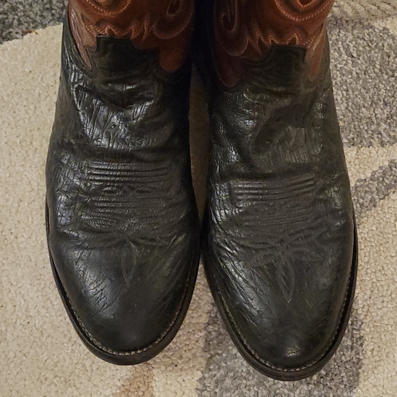 Tony Lama Cowboy Boots, Size 11 D - Picture 3 of 13